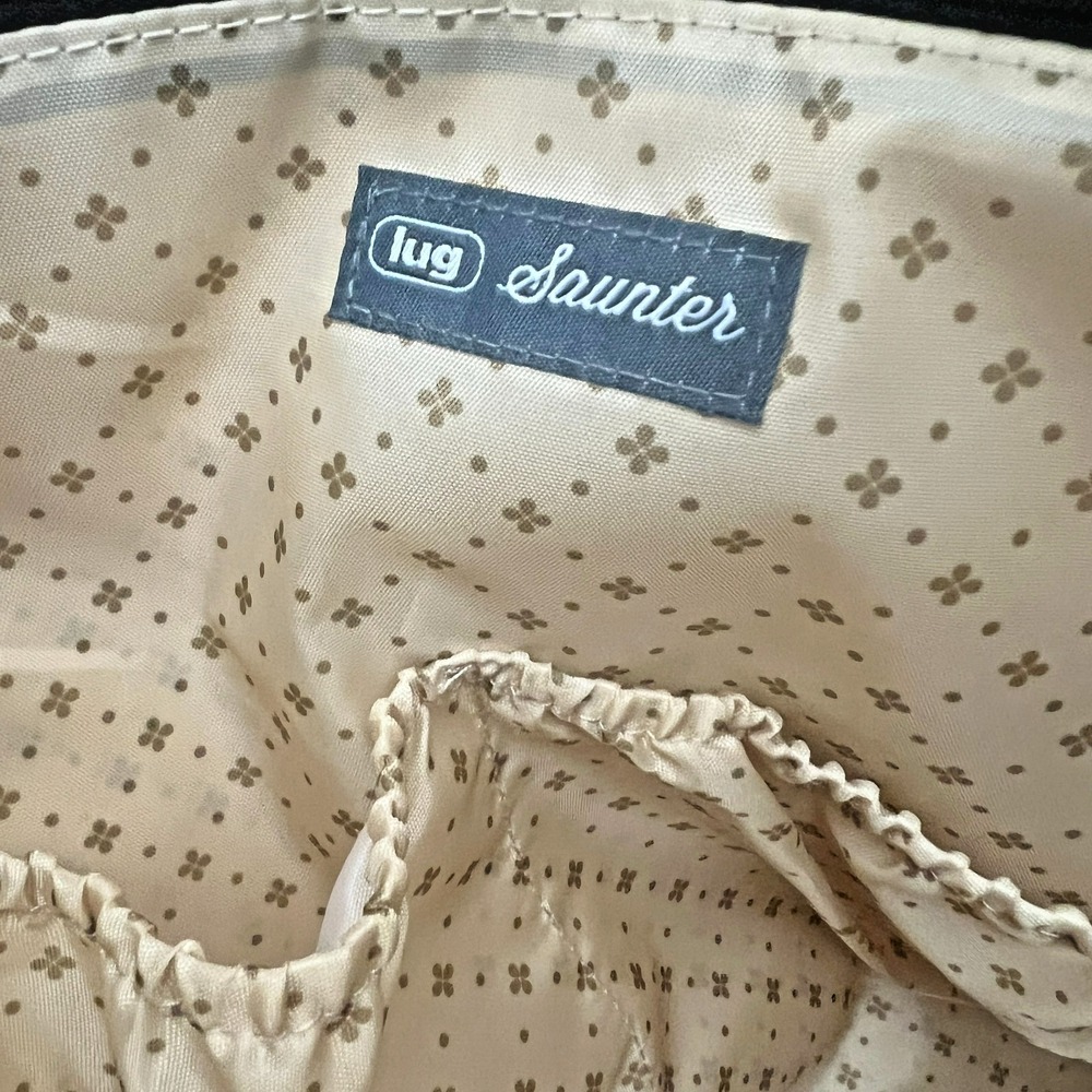 NWT‎ Lug Saunter Leopard Print Overnight Travel Weekender Duffel Bag with Pouch - Picture 10 of 13